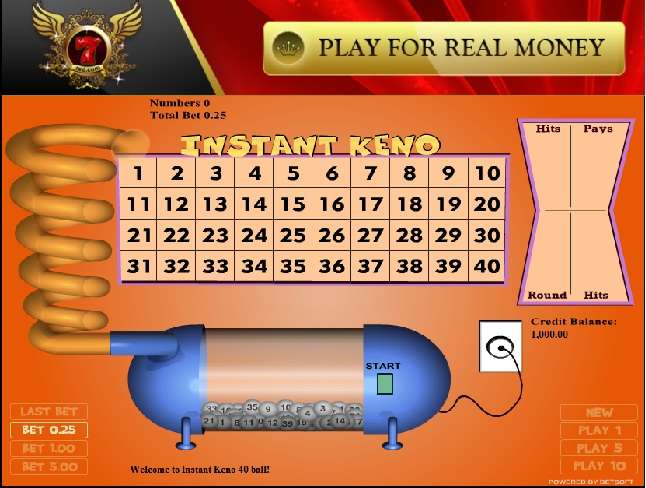 Crazy Keno by BetSoft