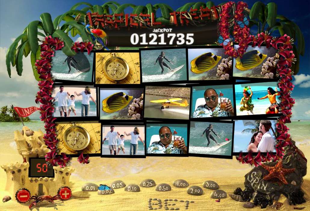 Tropical Treat gameplay screenshot