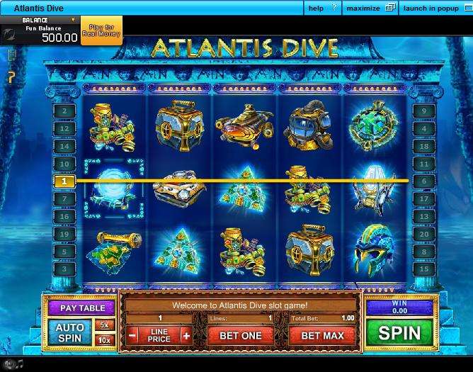 Atlantis Dive by GamesOS