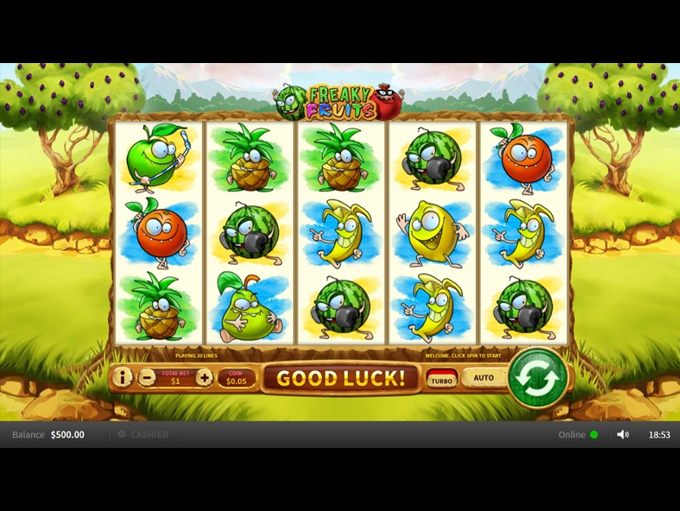 Freaky Fruits gameplay screenshot