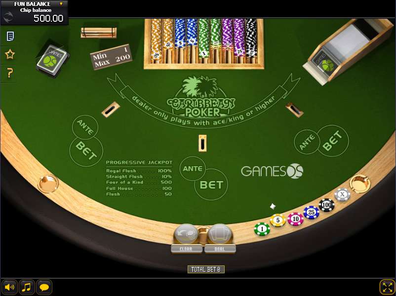 Caribbean Stud Poker by GamesOS