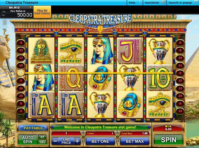 Cleopatra Treasure by GamesOS