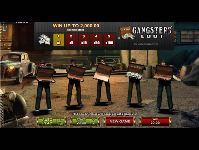 Gangsters Loot by GamesOS