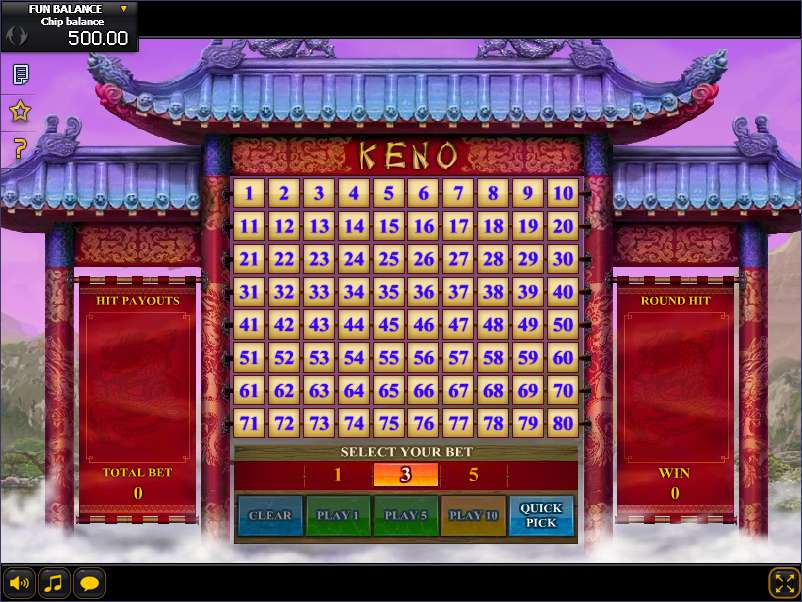 Keno by GamesOS