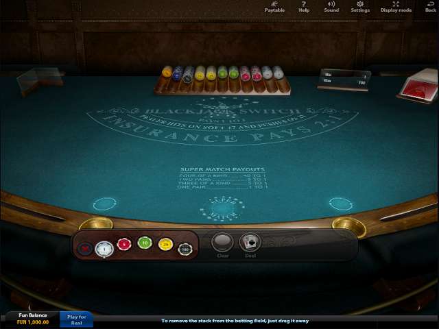 Blackjack Switch by Viaden