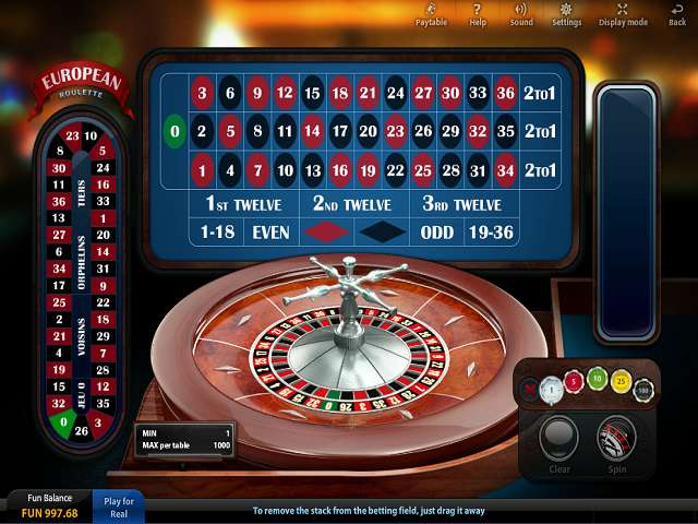 European Roulette by Viaden