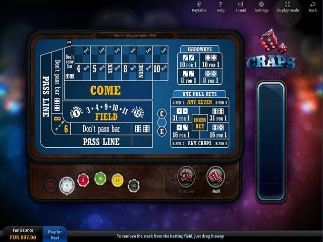 Craps by Viaden
