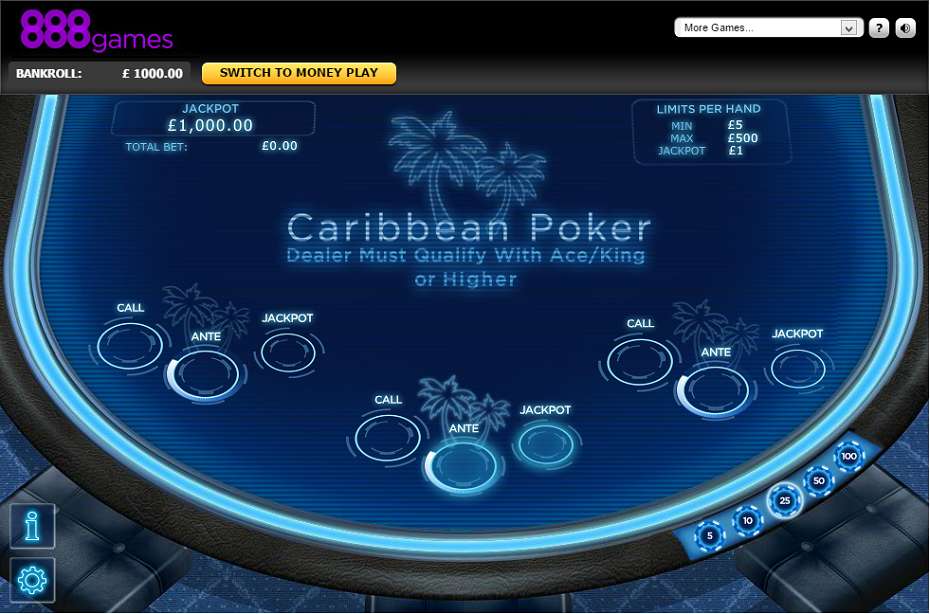 Caribbean Poker by Random Logic