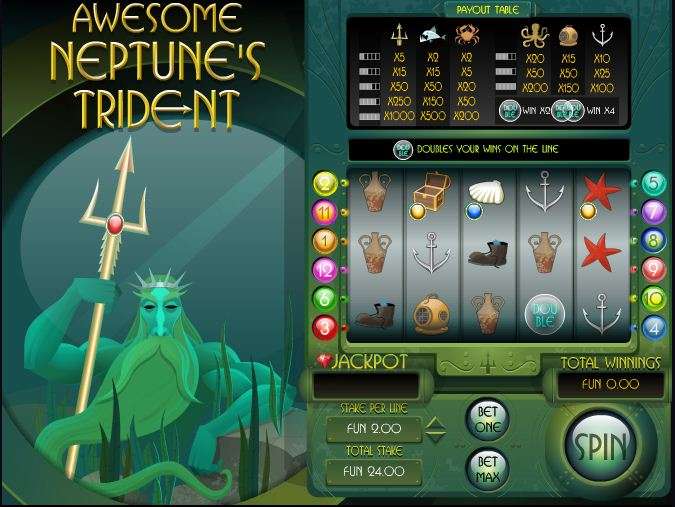 Awesome Neptune's Trident by IGT