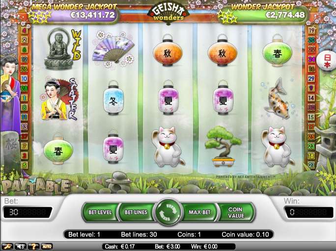 Geisha Wonders by Net Entertainment