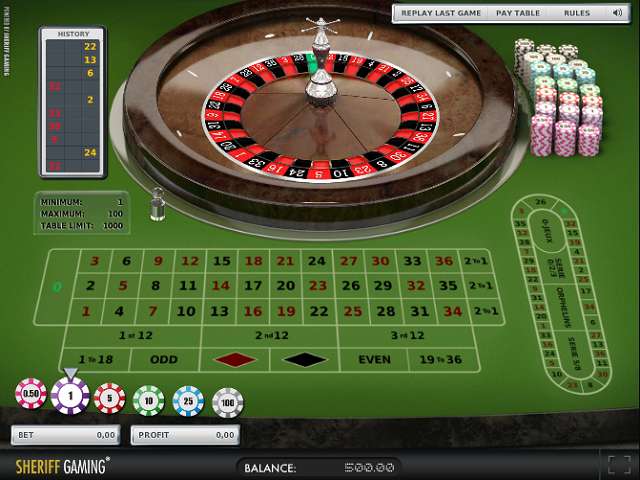 European Roulette by Stakelogic