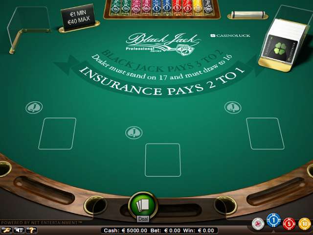 Blackjack Pro by Net Entertainment