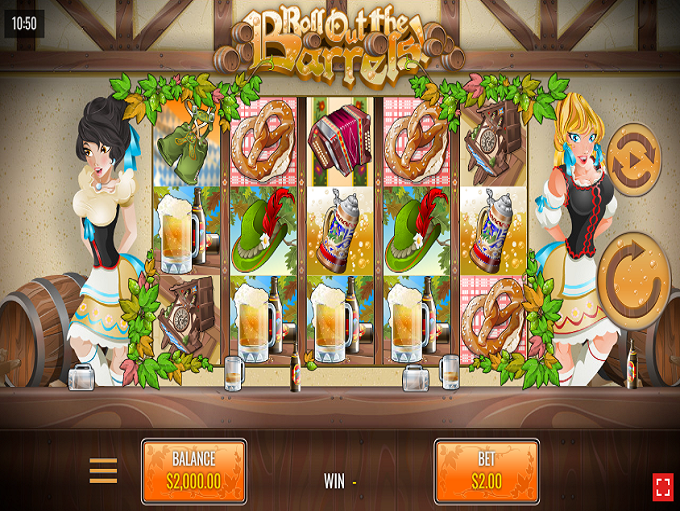 Roll Out the Barrels gameplay screenshot