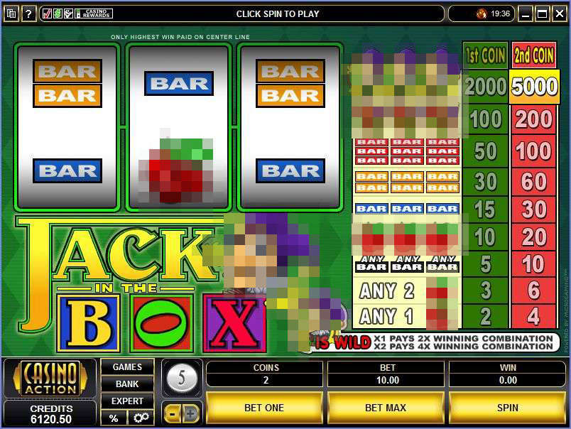 Jack in the Box by Games Global