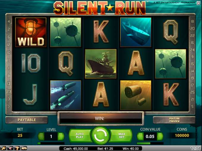 Silent Run by Net Entertainment