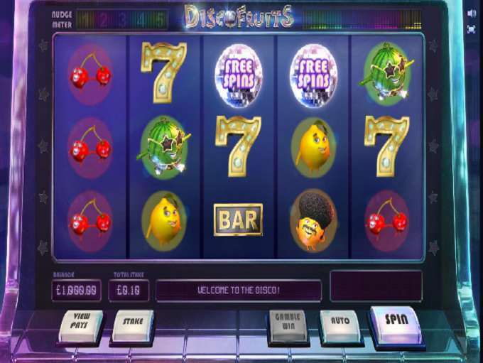 Disco Fruits by Cayetano