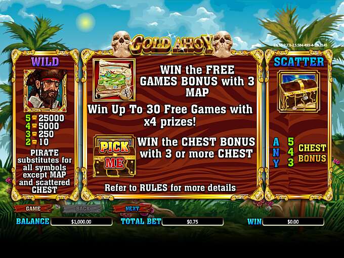 Gold Ahoy gameplay screenshot