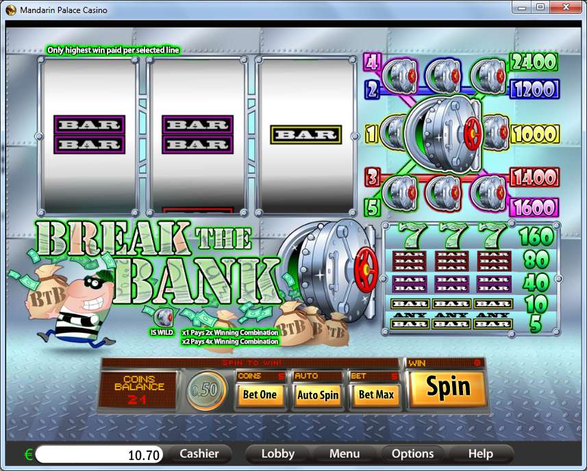 Break The Bank by Saucify