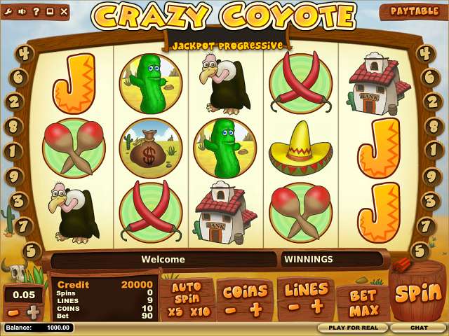 Crazy Coyote by iSoftBet