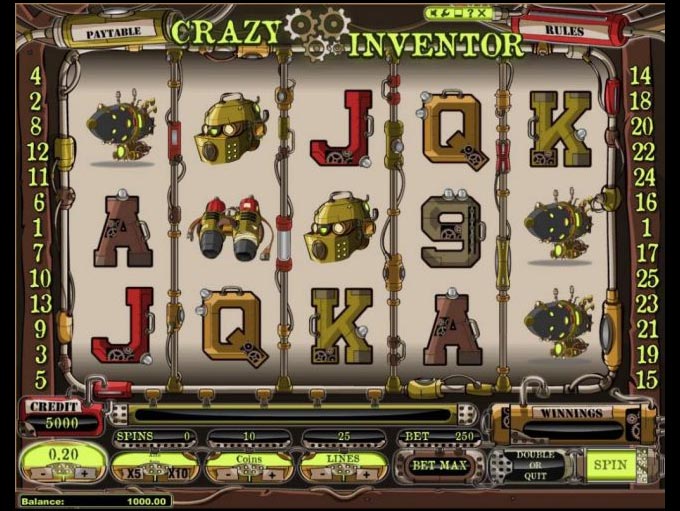 Crazy Inventor by iSoftBet