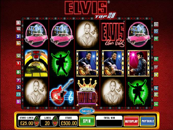 Elvis Top 20 by Barcrest