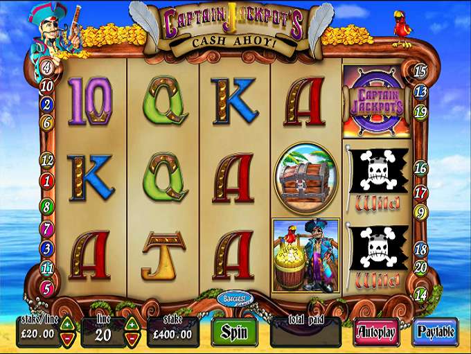 Captain Jackpot's Cash Ahoy by Barcrest