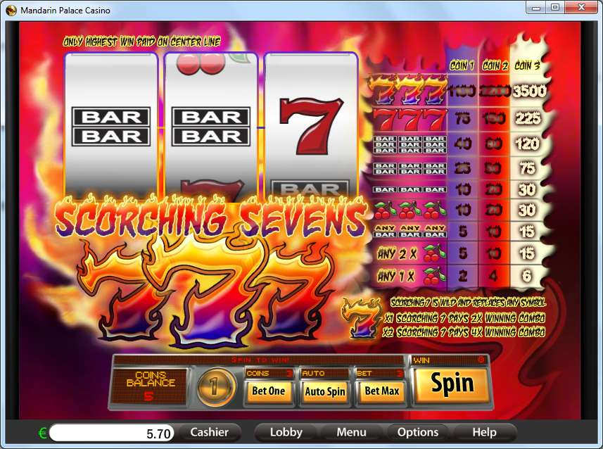 Scorching Sevens by Saucify