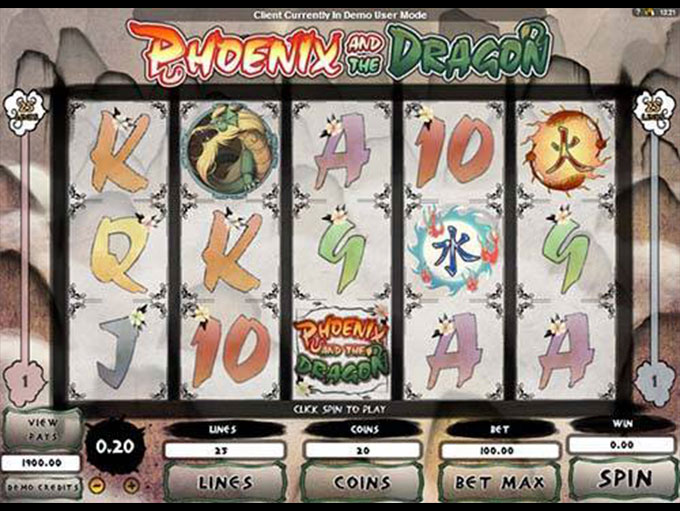 Phoenix and the Dragon by Genesis Gaming