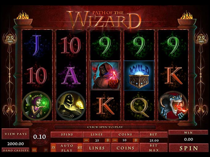 Path of the Wizard by Genesis Gaming