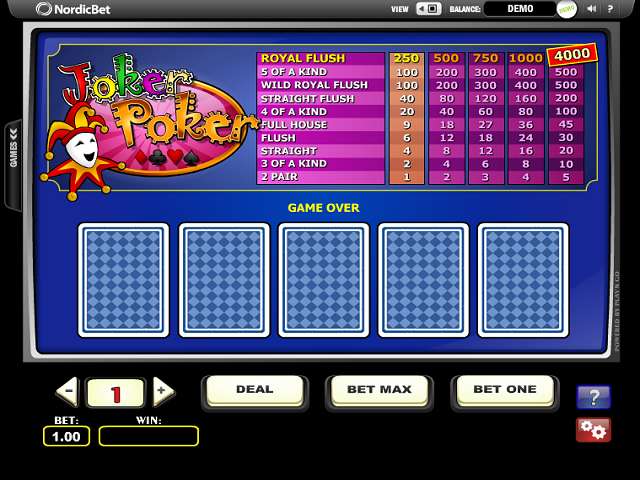 Joker Poker by Play'n GO