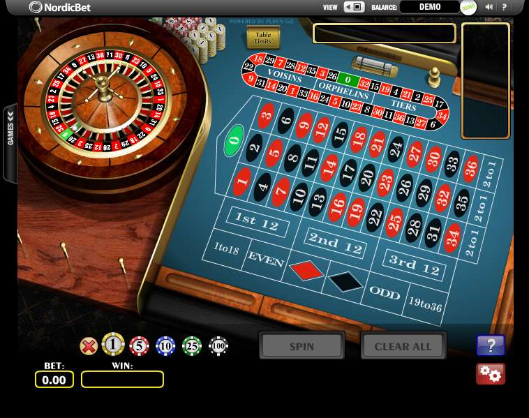 English Roulette by Play'n GO