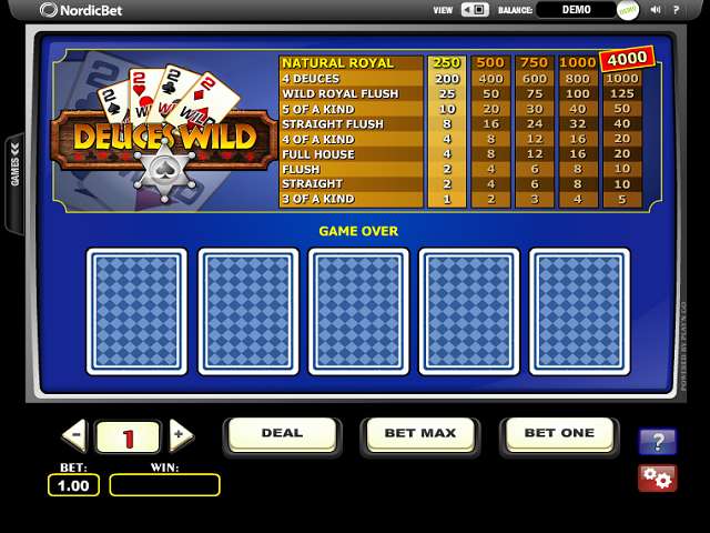 Deuces Wild by Play'n GO