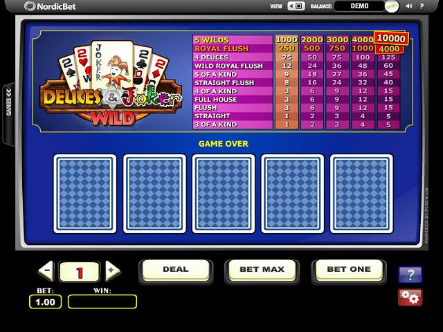 Deuces & Joker by Play'n GO