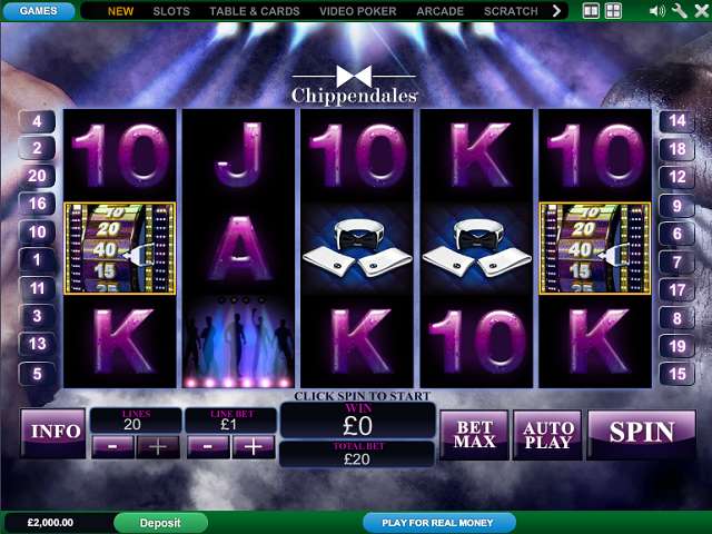 Chippendales by Playtech