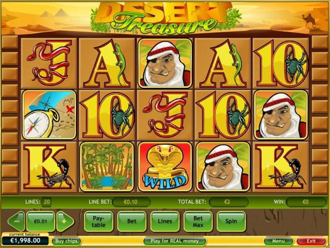 Desert Treasure 2 by Playtech