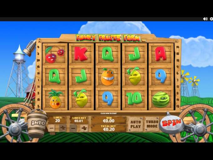 Funky Fruits Farm by Playtech
