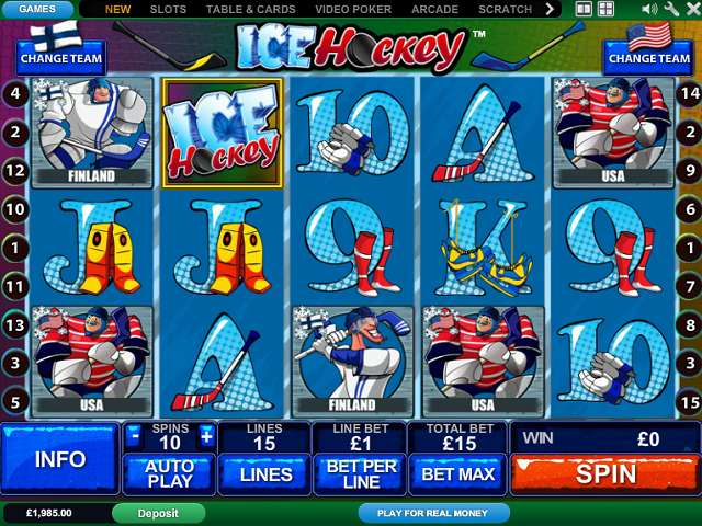 Ice Hockey by Playtech