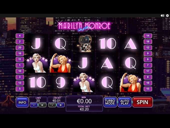 Marilyn Monroe by Playtech