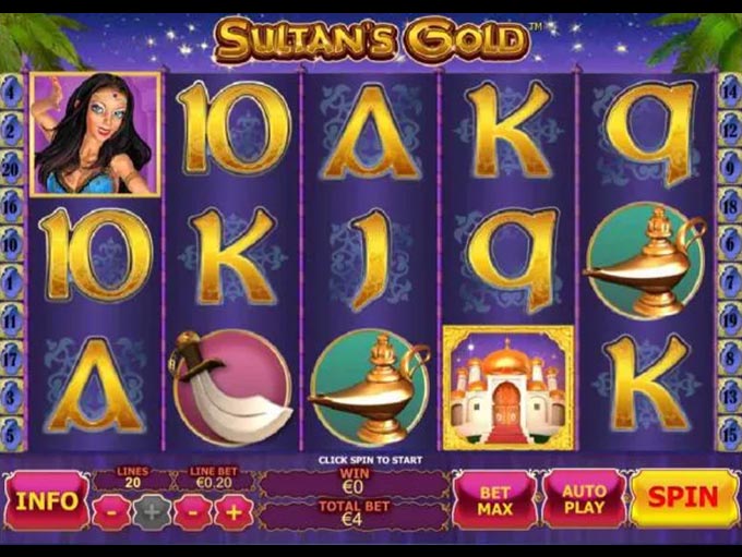 Sultan's Gold gameplay screenshot