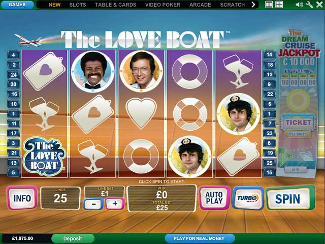 The Love Boat by Playtech