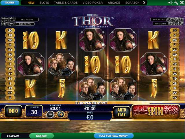 Thor by Playtech