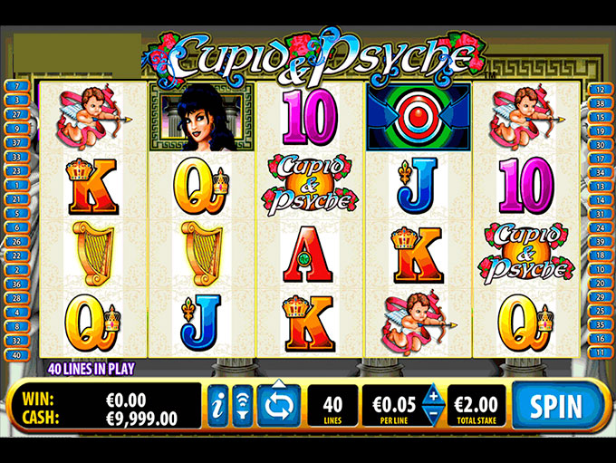Cupid and Psyche by Bally Technologies