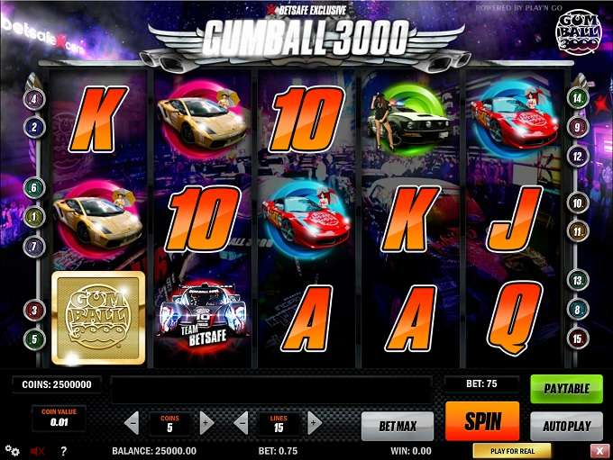 Gumball 3000 by Play'n GO