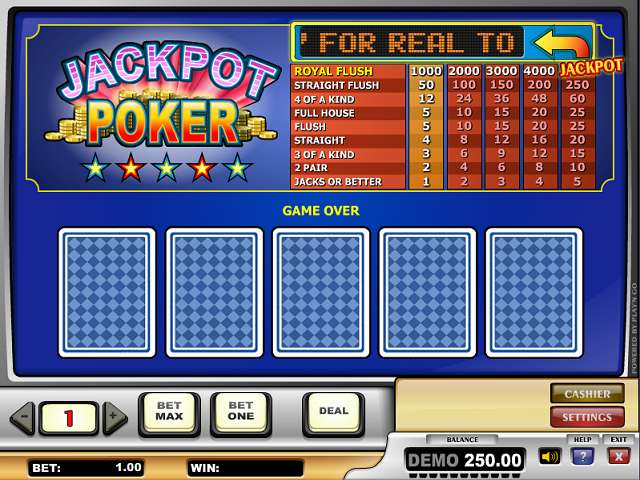Jackpot Poker by Play'n GO