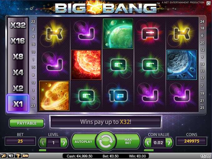 Big Bang by Net Entertainment