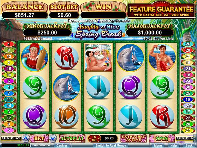 Naughty or Nice - Spring Break by Real Time Gaming
