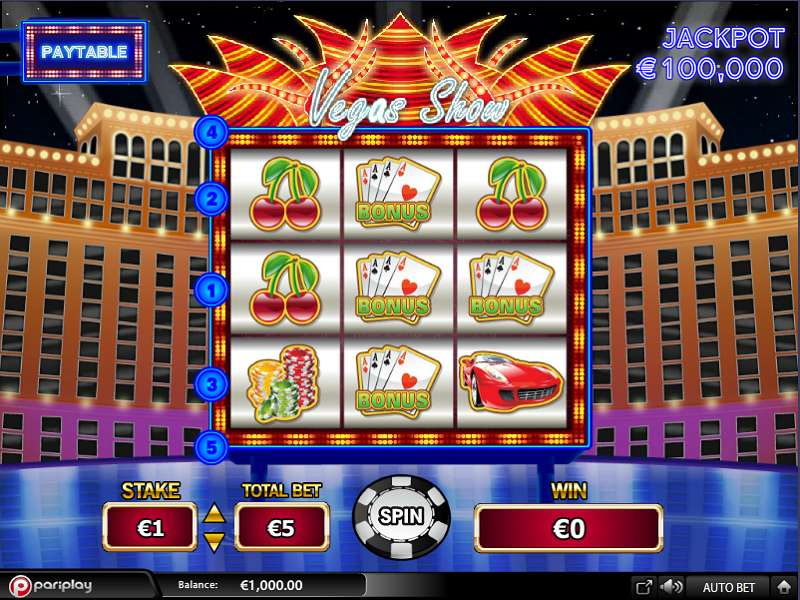 Vegas Show by Wizard Games