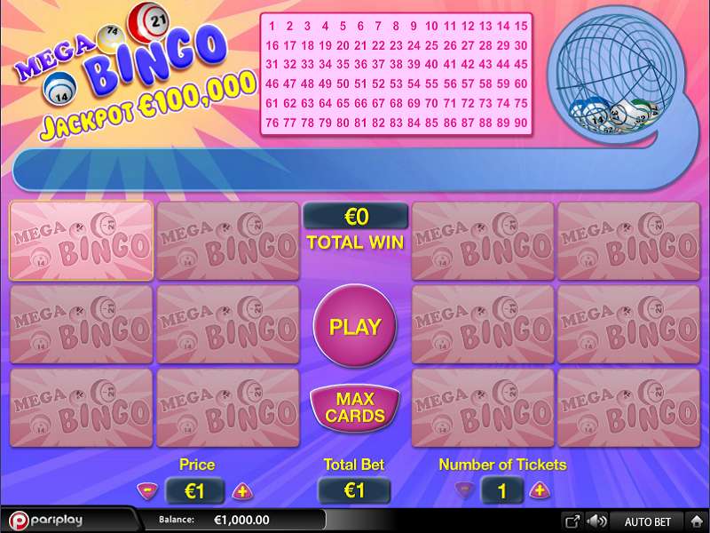 Mega Bingo by Wizard Games