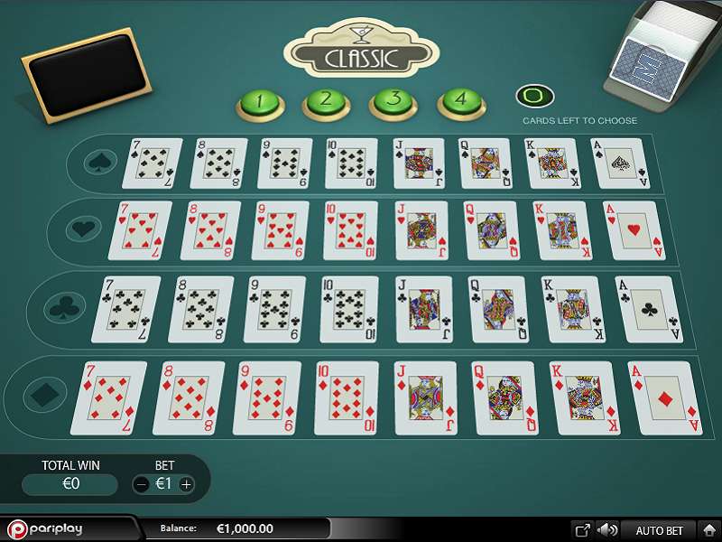 7 to Ace Classic gameplay screenshot