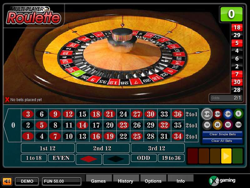 Multi-Player Roulette by 1x2gaming